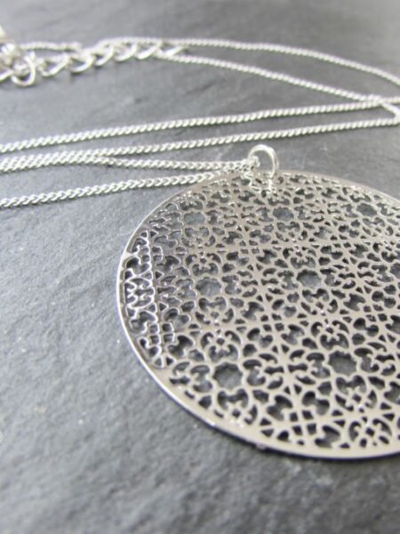 Collier Plaqué Or 18 Carats - Chaîne Pastilles Rondes Espacées - Neuf Avec étiquettes - Marque Tata Gisèle