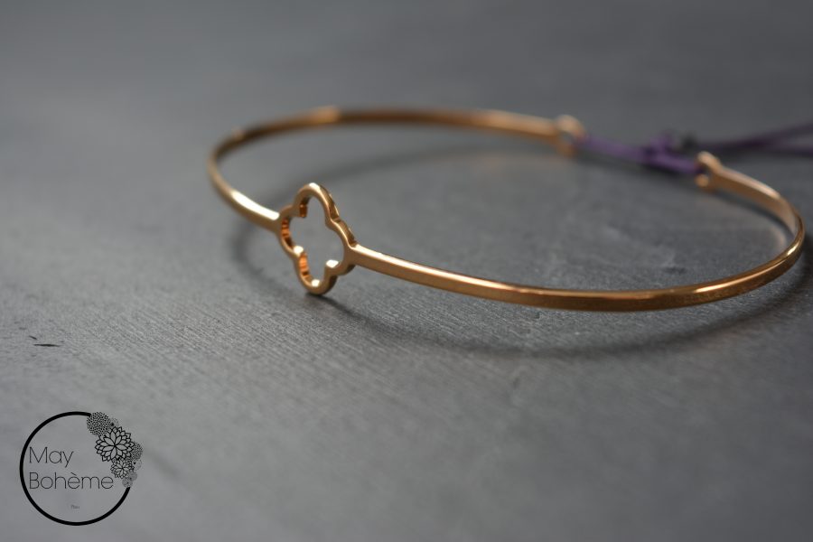 Collier Femme Plaqué Or 18 Carats - Choix Papillon/trèfle/cœur - Longueur Réglable - Cadeau élégant Anniversaire/mariage